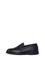 Лоферы ALONSO / NERO черные из мягкой кожи VERDI STORE