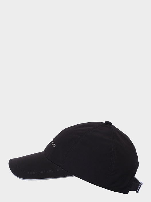 Бейсболка Brunello Cucinelli MM4799859 CVZ25 с вышивкой черная мужская — купить в интернет-магазине Verdistore
