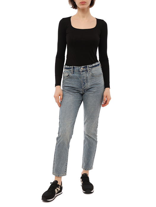 Джинсы Armani Exchange 8NYJ51 Y2AAZ 150A голубые женские — купить в интернет-магазине Verdistore