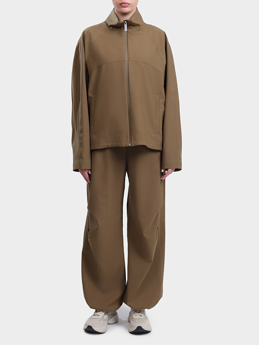 Мастерка Herno Laminar GI00146DL 12847 7305 хаки женская — купить в интернет-магазине Verdistore