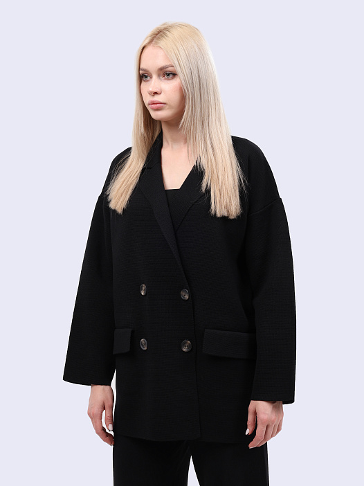 Жакет Alpha Studio AD-8315E 2007 черный женский — купить в интернет-магазине Verdistore