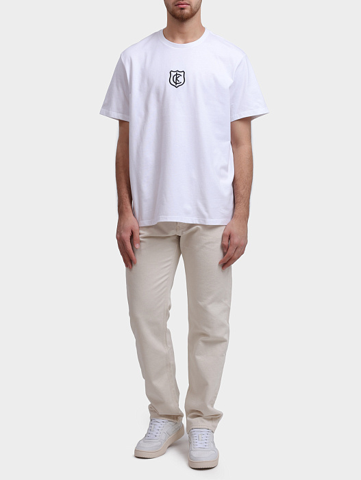 Джинсы Calvin Klein Jeans J30J32753932 1AA бежевые мужские — купить в интернет-магазине Verdistore