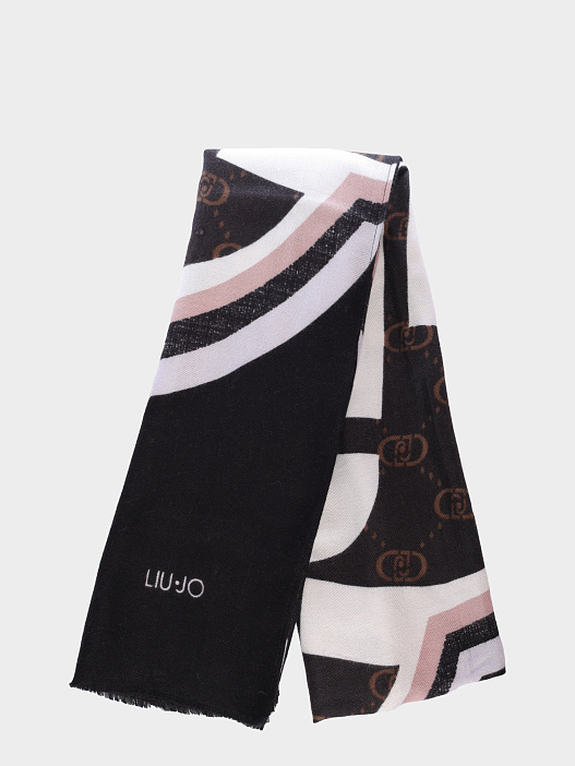 Шарф Liu-Jo 2F5082 T0300 22222 женский с принтом  — купить в интернет-магазине Verdistore