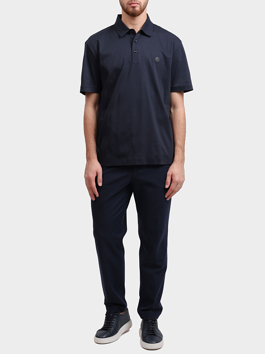 Поло Boss 50520297 406 хлопковое мужское — купить в интернет-магазине Verdistore
