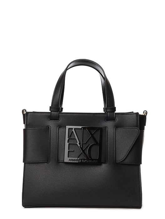Сумка Armani Exchange 942690 0A874 00020 черная женская с пряжкой — купить в интернет-магазине Verdistore