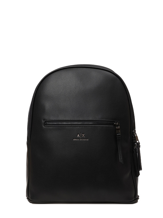 картинка Рюкзак Armani Exchange 952387 CC830 00020 черный мужской из экокожи магазин Verdistore являющийся официальным дистрибьютором в России 