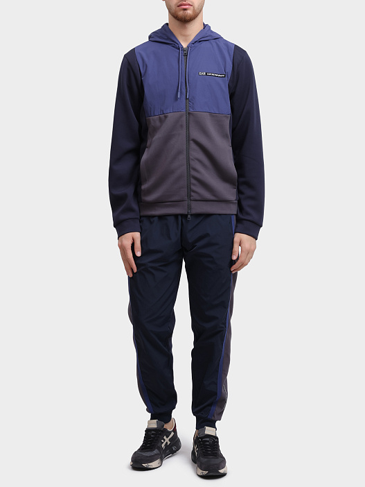 Джоггеры EA7 7M000939 AF17003 UB102 синие мужские — купить в интернет-магазине Verdistore