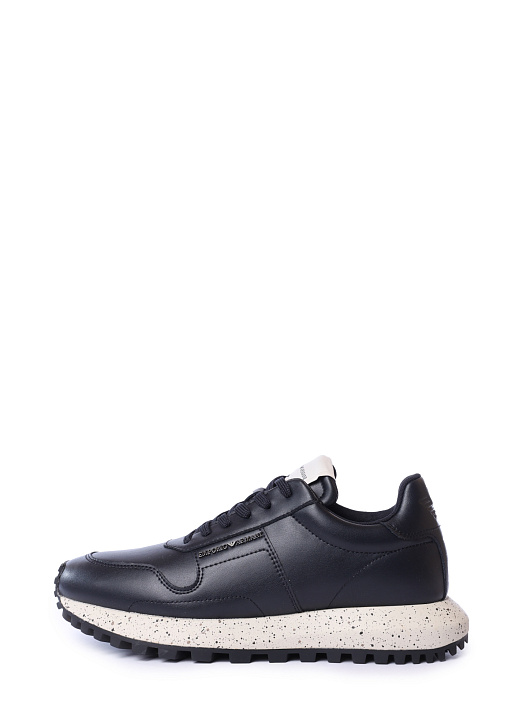 Кроссовки Emporio Armani X4X639 XD382 00285 кожаные мужские — купить в интернет-магазине Verdistore