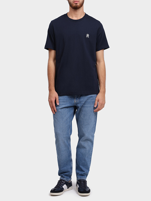Футболка Tommy Hilfiger MW0MW33987 хлопковая мужская — купить в интернет-магазине Verdistore
