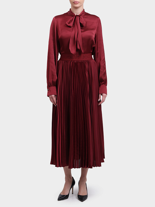 Юбка 58 252S58Salma 10019211 608 темно-красная женская — купить в интернет-магазине Verdistore