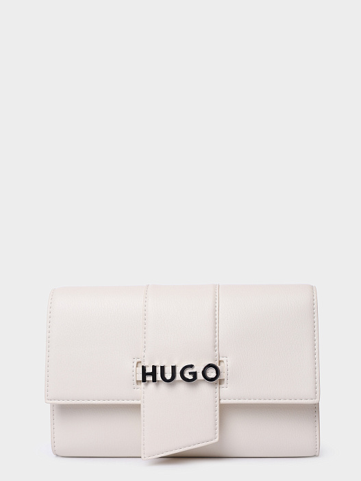 Клатч Mel 2.0 Clutch 10271667 01 50541794 110 белый с логотипом — купить в интернет-магазине Verdistore