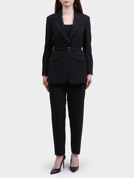 Жакет MARELLA CERRETO 001 черный женский — купить в интернет-магазине Verdistore