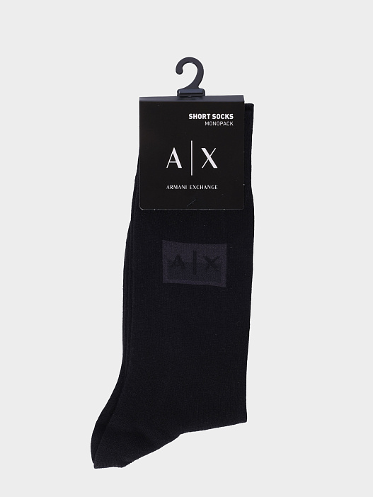 Носки Armani Exchange XM001958 AF19367 UC001 черные мужские — купить в интернет-магазине Verdistore