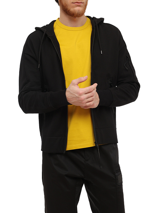 Худи C.P. Company 16CMSS400A-005086W 999 черное мужское — купить в интернет-магазине Verdistore