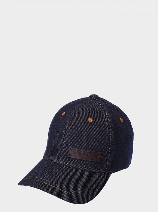 Бейсболка Armani Exchange XM003234 AF27235 MB001 джинсовая мужская — купить в интернет-магазине Verdistore