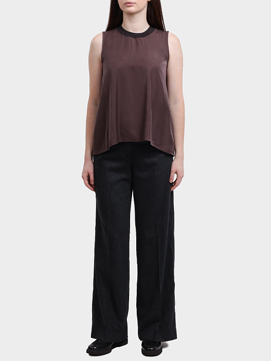 Топ Peserico S08451 6644D 51D коричневый женский — купить в интернет-магазине Verdistore