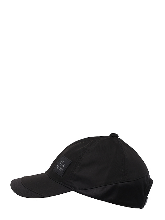 картинка Бейсболка Armani Exchange XM000005 AF10132 UC001 черная мужская магазин Verdistore являющийся официальным дистрибьютором в России 