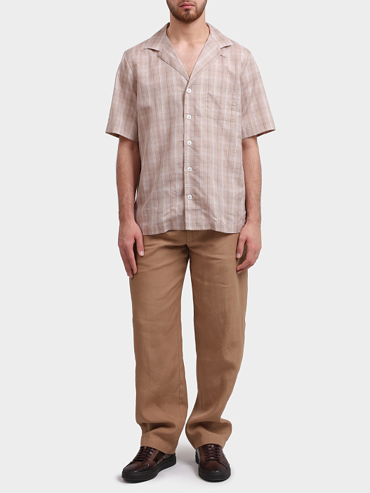 Рубашка Lardini PA KLOP PAC1988 мужская с короткими рукавами — купить в интернет-магазине Verdistore