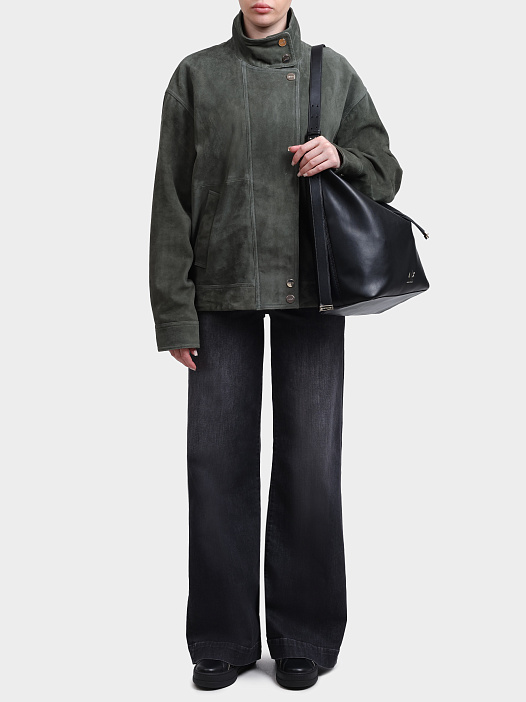 Куртка Liu-Jo BLACK LABEL CF6120 P0382 80420 женская замшевая — купить в интернет-магазине Verdistore