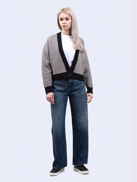 картинка Джинсы Armani Exchange 6DYJ38 Y19HZ 05EJ синие женские магазин Verdistore являющийся официальным дистрибьютором в России 