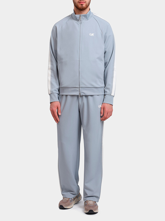 Мастерка Calvin Klein Jeans LV04RC231G CI1 мужская с вышитым логотипом  — купить в интернет-магазине Verdistore