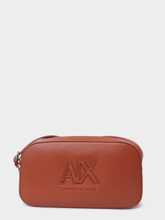 Сумка Armani Exchange XW001568 AF15634 U6048 коричневая женская — купить в интернет-магазине Verdistore