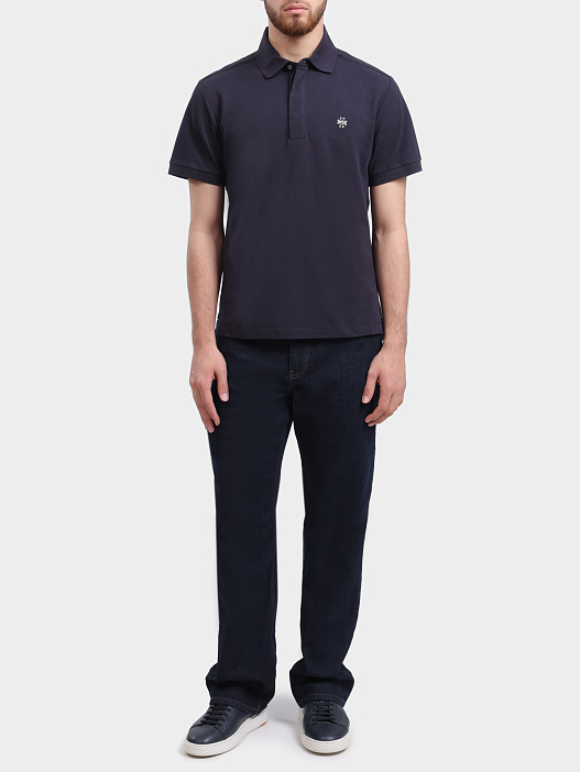 Поло Jacob Cohen JUM 80033 001 M4565 RW Y99 хлопковое мужское — купить в интернет-магазине Verdistore