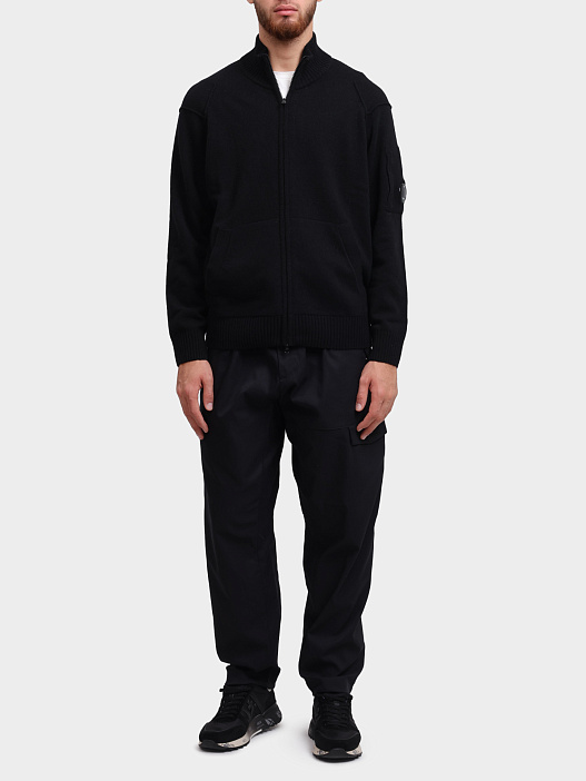 Кардиган C.P. Company 19CMKN708A-110149A 999 шерстяной мужской — купить в интернет-магазине Verdistore