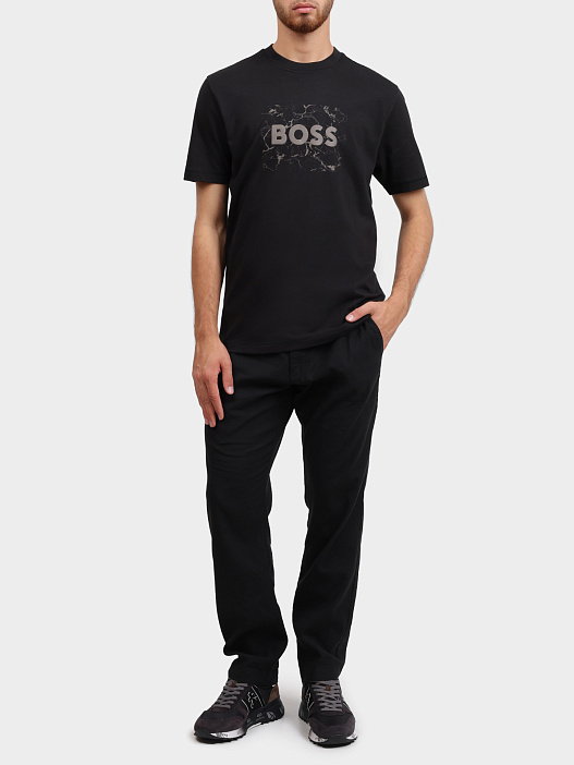 Футболка Boss 50539186 001 хлопковая мужская — купить в интернет-магазине Verdistore