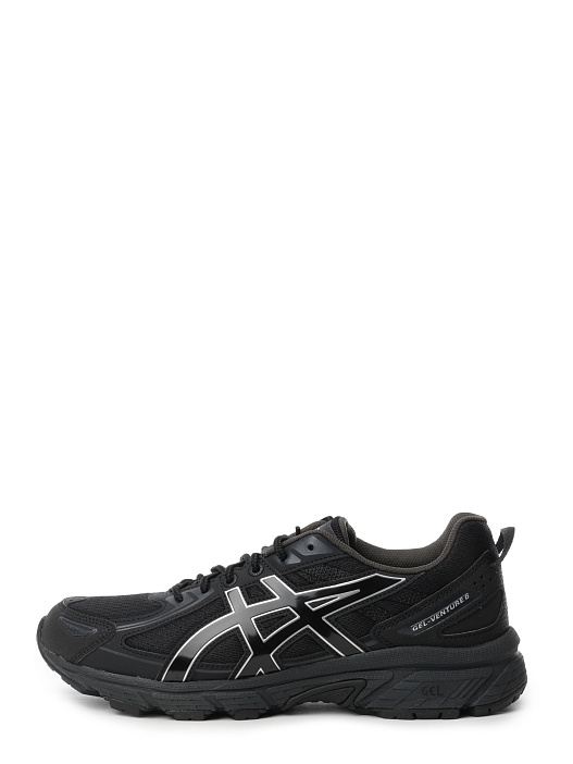 Кроссовки Asics 1203A297 002 черные мужские с текстильными вставками — купить в интернет-магазине Verdistore