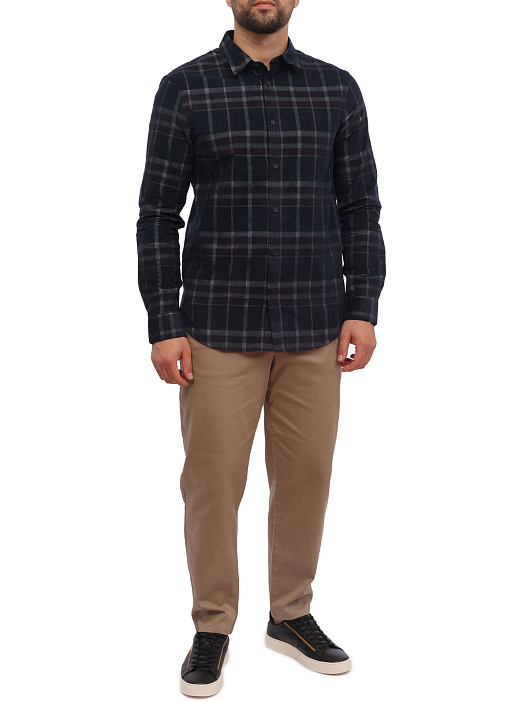 Брюки Armani Exchange 6RZP21 ZN2BZ 1781 бежевые мужские из хлопка — купить в интернет-магазине Verdistore