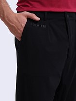 Брюки спортивные черные с люверсами VERDI STORE