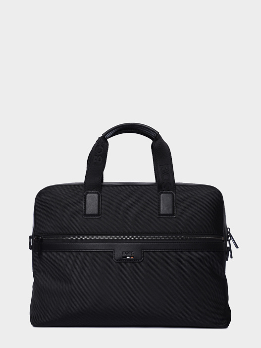 Портфель Boss 50536181 001 черный мужской — купить в интернет-магазине Verdistore