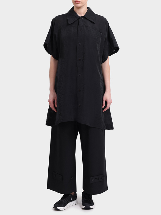 Брюки Y-3 KH3213 BLACK черные женские на кулиске — купить в интернет-магазине Verdistore