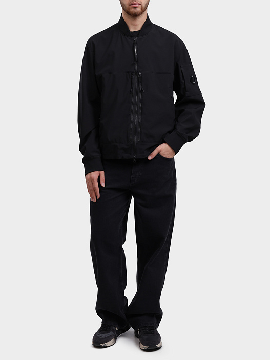 Куртка C.P. Company 16CMOW009A-005968A 999 черная мужская — купить в интернет-магазине Verdistore