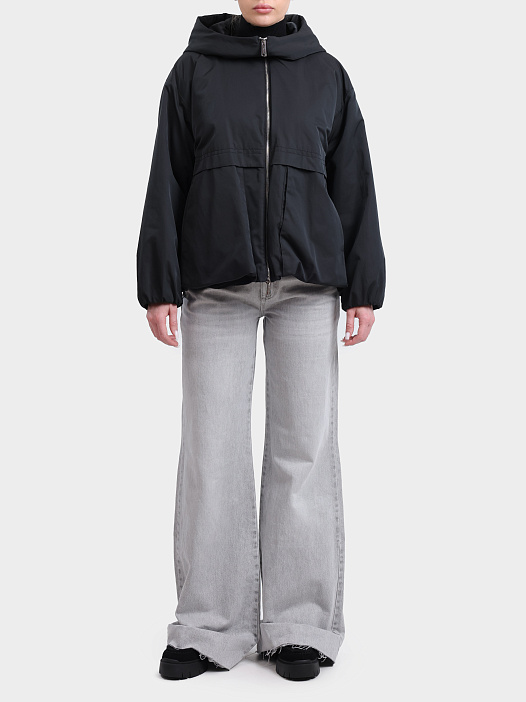 Ветровка Marella SETTIMO 003 черная женская с капюшоном — купить в интернет-магазине Verdistore