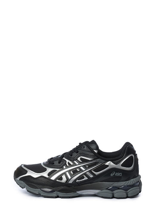Кроссовки Asics 1203A280 002 черные мужские с серебристыми вставками — купить в интернет-магазине Verdistore