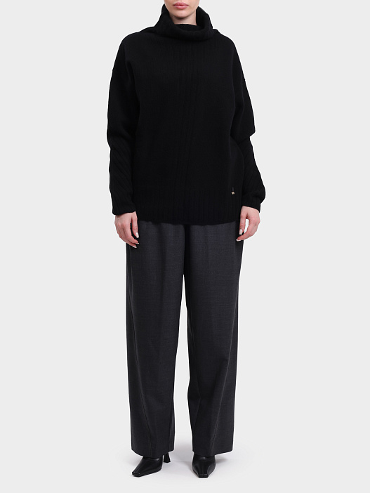 Брюки PT000177D 33453 9487 темно-серые женские  — купить в интернет-магазине Verdistore