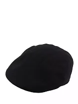 Кепка черная шерстяная с металлическим логотипом VERDI STORE