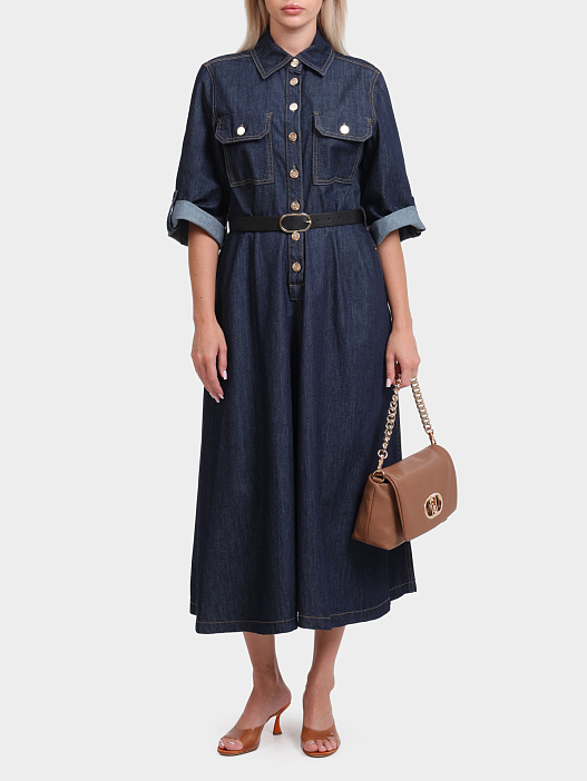 Платье Liu-Jo UF5148 D0268 77000 джинсовое женское — купить в интернет-магазине Verdistore