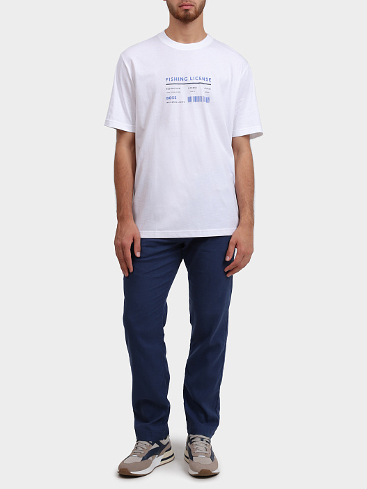 Футболка Boss 10254276 01 50539179 100 хлопковая мужская — купить в интернет-магазине Verdistore