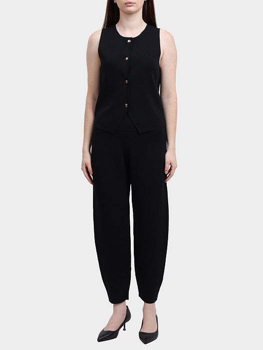 Жилет Liu-Jo CF5312 MS55N 22222 черный женский — купить в интернет-магазине Verdistore