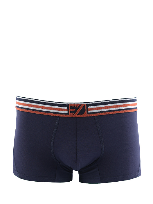 Боксеры темно-синие с контрастными полосами на поясе-резинке — купить в интернет-магазине Verdistore