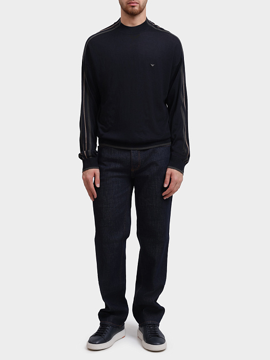 Джемпер Emporio Armani EM002423 AF14199 FB070 шерстяной мужской — купить в интернет-магазине Verdistore