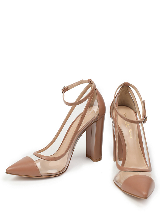 Туфли Gianvito Rossi G21687 комбинированные женские — купить в интернет-магазине Verdistore
