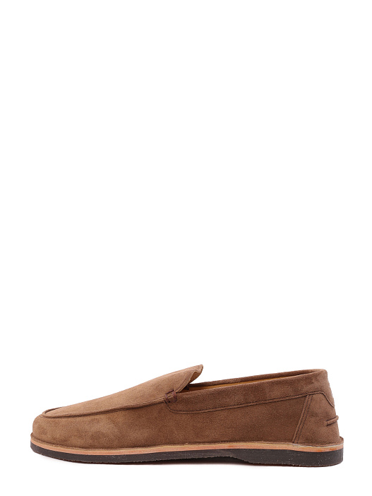 Лоферы Brunello Cucinelli MZUCCLS779 C8418 замшевые мужские — купить в интернет-магазине Verdistore