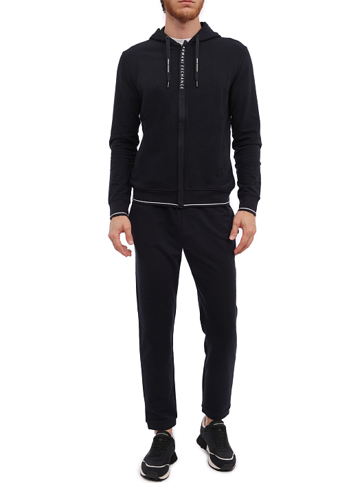 Брюки спортивные Armani Exchange 8NZP82 ZJH3Z 1510 темно-синие мужские — купить в интернет-магазине Verdistore