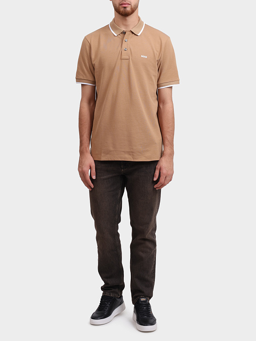 Поло Boss 50494697 261 хлопковое мужское — купить в интернет-магазине Verdistore