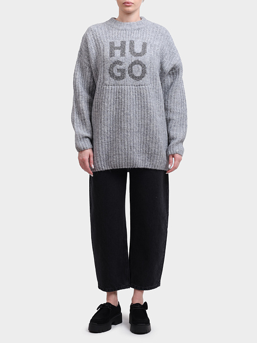 Свитер Sloguis 10274080 01 50548245 096 серый женский — купить в интернет-магазине Verdistore