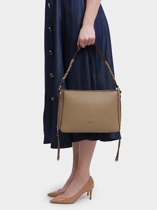 Cумка Liu-Jo AA6038 E1120 01679 бежевая женская — купить в интернет-магазине Verdistore